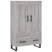 Dulap gri Sonoma 69,5x31x115 cm, lemn prelucrat - WALTI WALTI