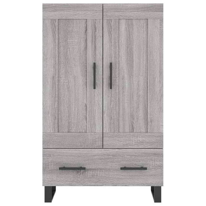 Dulap gri Sonoma 69,5x31x115 cm, lemn prelucrat - WALTI WALTI