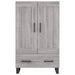 Dulap gri Sonoma 69,5x31x115 cm, lemn prelucrat - WALTI WALTI