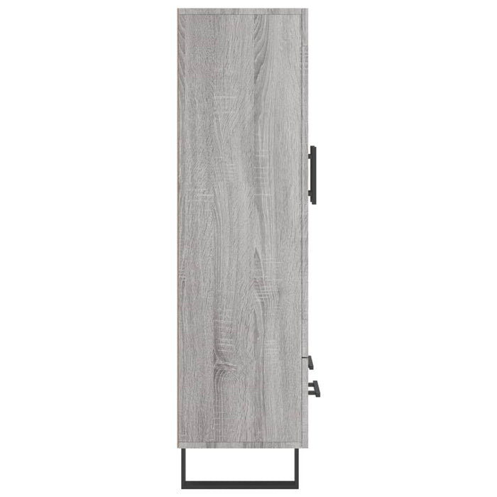Dulap gri Sonoma 69,5x31x115 cm, lemn prelucrat - WALTI WALTI