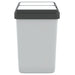Coș de gunoi dublu, alb, 2x25 L - WALTI WALTI