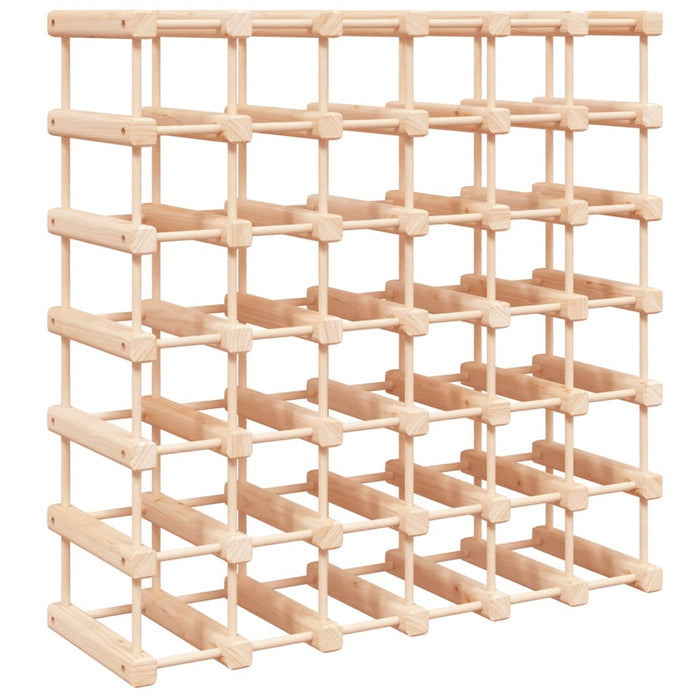 Raft de vin pentru 42 sticle, 68,5x23x68,5 cm, lemn masiv pin - WALTI WALTI