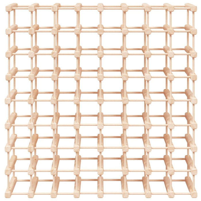 Raft de vin pentru 72 sticle, 90,5x23x90,5 cm, lemn masiv pin - WALTI WALTI