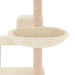 Ansamblu de pisici cu stâlpi din funie de sisal, crem, 82,5 cm - WALTI WALTI
