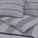 Set cu husă de pilotă, gri, 225x220 cm, bumbac - WALTI WALTI