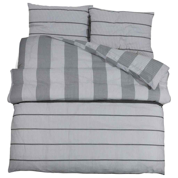 Set cu husă de pilotă, gri, 260x220 cm, bumbac WALTI