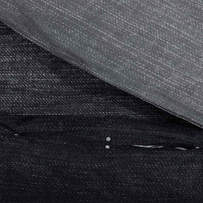 Set cu husă de pilotă, gri închis, 240x220 cm, bumbac WALTI