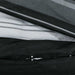 Set cu husă de pilotă, negru și alb, 225x220 cm, bumbac - WALTI WALTI