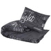 Set cu husă de pilotă, negru, 240x220 cm, bumbac - WALTI WALTI