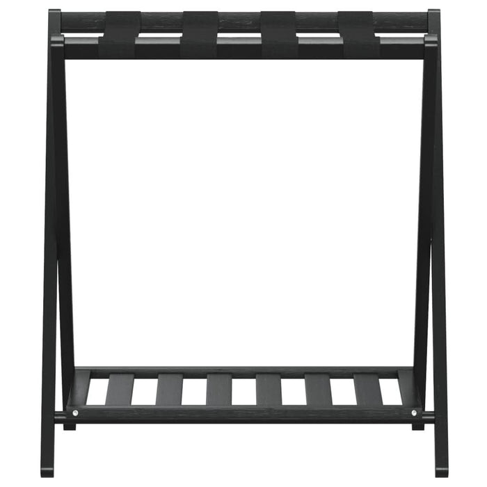 Suport pentru bagaje, negru, 68x38x58 cm, bambus - WALTI WALTI
