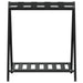 Suport pentru bagaje, negru, 68x38x58 cm, bambus - WALTI WALTI