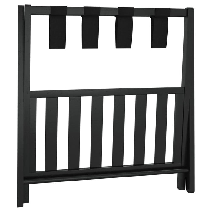 Suport pentru bagaje, negru, 68x38x58 cm, bambus - WALTI WALTI