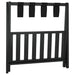 Suport pentru bagaje, negru, 68x38x58 cm, bambus - WALTI WALTI
