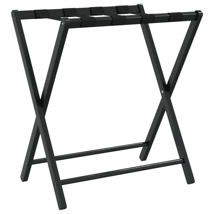 Suport pentru bagaje, negru, 68,5x38x58 cm, bambus - WALTI WALTI