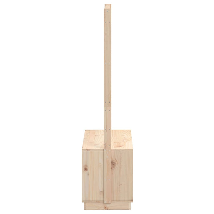 Cuier de haine cu pantofar, 113x40x157,5 cm, lemn masiv de pin WALTI
