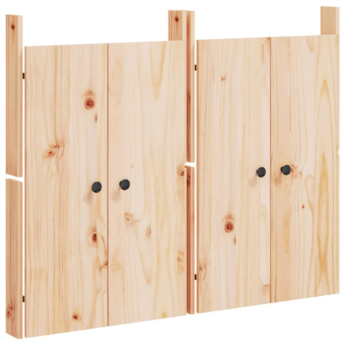 Uși de bucătărie de exterior MEPPEL 2 buc., 50x9x82 cm, lemn masiv pin WALTI