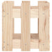 Jardinieră grădină design gard, 30x30x30 cm, lemn masiv de pin - WALTI WALTI