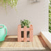 Jardinieră grădină design gard, 30x30x30 cm, lemn masiv douglas - WALTI WALTI