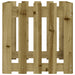 Jardinieră grădină design gard 50x50x50cm lemn de pin impregnat - WALTI WALTI