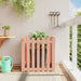 Jardinieră grădină design gard, 70x70x70 cm, lemn masiv douglas - WALTI WALTI