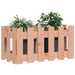Jardinieră grădină design gard, 60x30x30 cm, lemn masiv douglas - WALTI WALTI