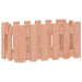 Jardinieră grădină design gard, 60x30x30 cm, lemn masiv douglas - WALTI WALTI
