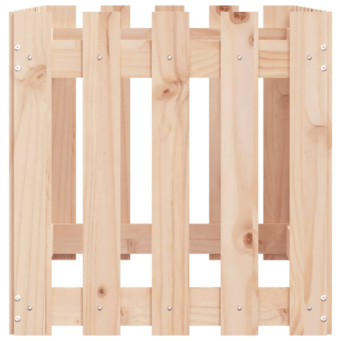 Pat înălțat grădină design gard 100x50x50 cm lemn de pin tratat - WALTI WALTI