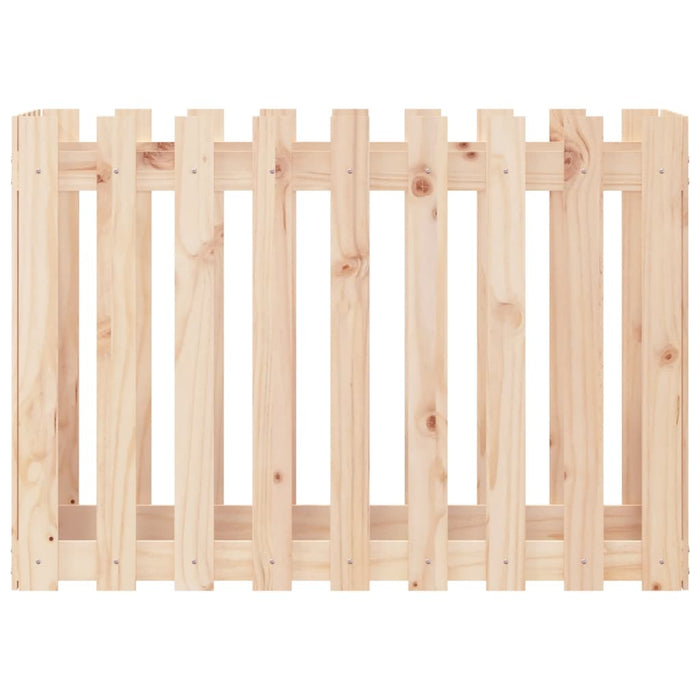 Pat înălțat grădină design gard 100x50x70 cm lemn impregnat pin - WALTI WALTI
