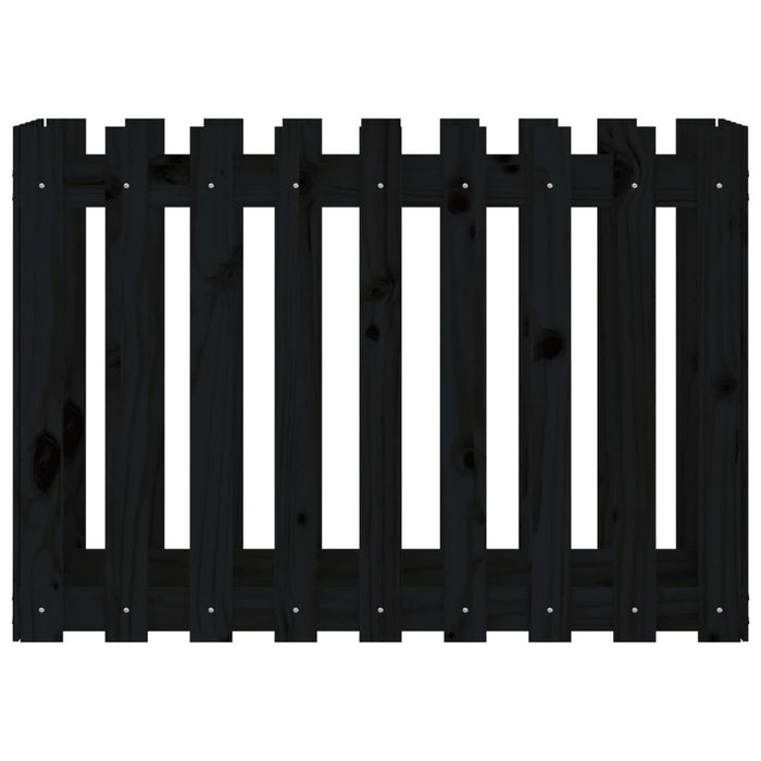 Pat înălțat grădină design gard 100x50x70 cm lemn de pin tratat - WALTI WALTI