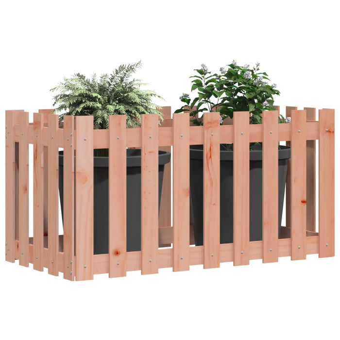 Pat înălțat grădină design gard 100x50x70 cm lemn impregnat pin - WALTI WALTI