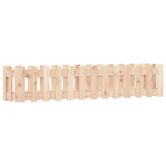 Pat înălțat grădină design gard 150x30x30 cm lemn de pin tratat - WALTI WALTI