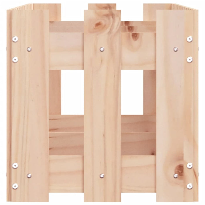 Pat înălțat grădină design gard 150x30x30 cm lemn de pin tratat - WALTI WALTI