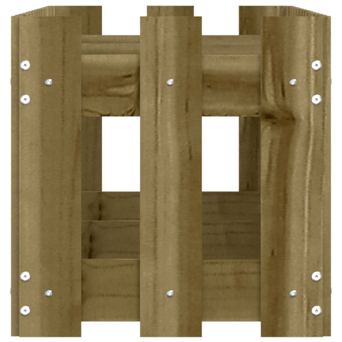 Pat înălțat grădină design gard 150x30x30 cm lemn impregnat pin - WALTI WALTI