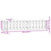 Pat înălțat grădină design gard 150x30x30 cm lemn impregnat pin - WALTI WALTI