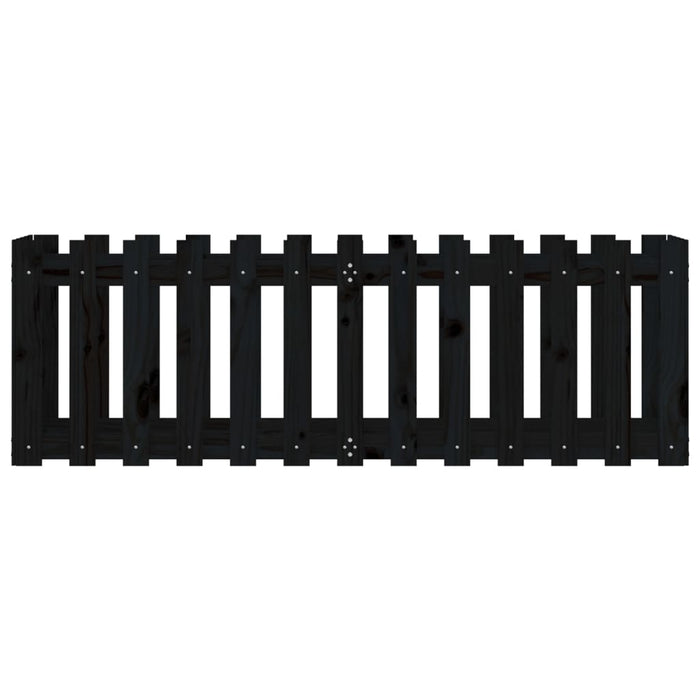 Pat înălțat grădină design gard 150x50x50 cm lemn de pin tratat - WALTI WALTI