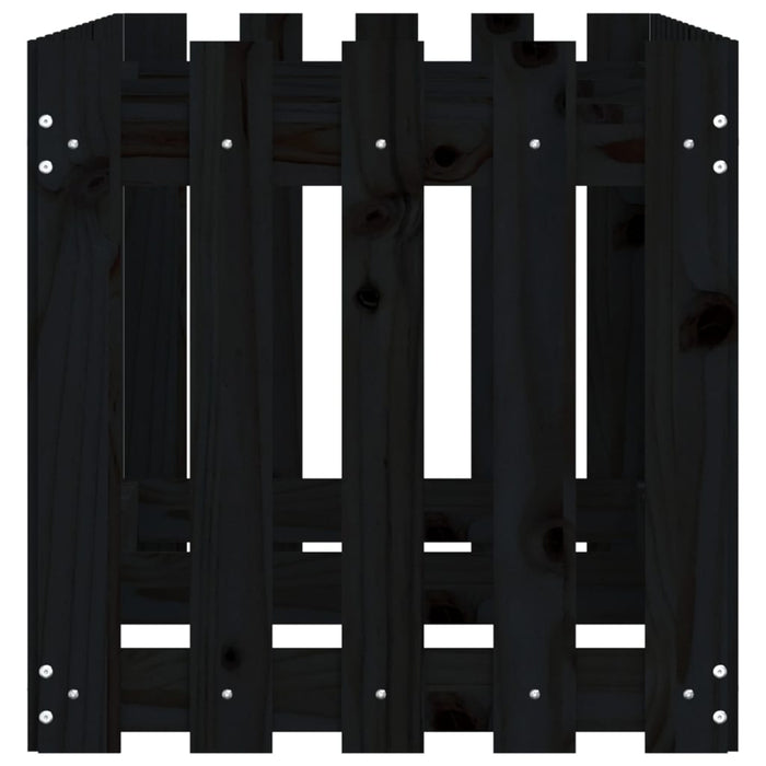 Pat înălțat grădină design gard 150x50x50 cm lemn de pin tratat - WALTI WALTI
