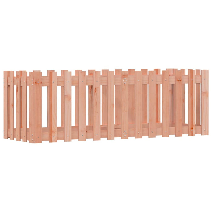 Pat înălțat grădină cu design gard 150x50x50 cm lemn douglas - WALTI WALTI