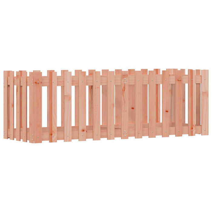 Pat înălțat grădină cu design gard 150x50x50 cm lemn douglas - WALTI WALTI