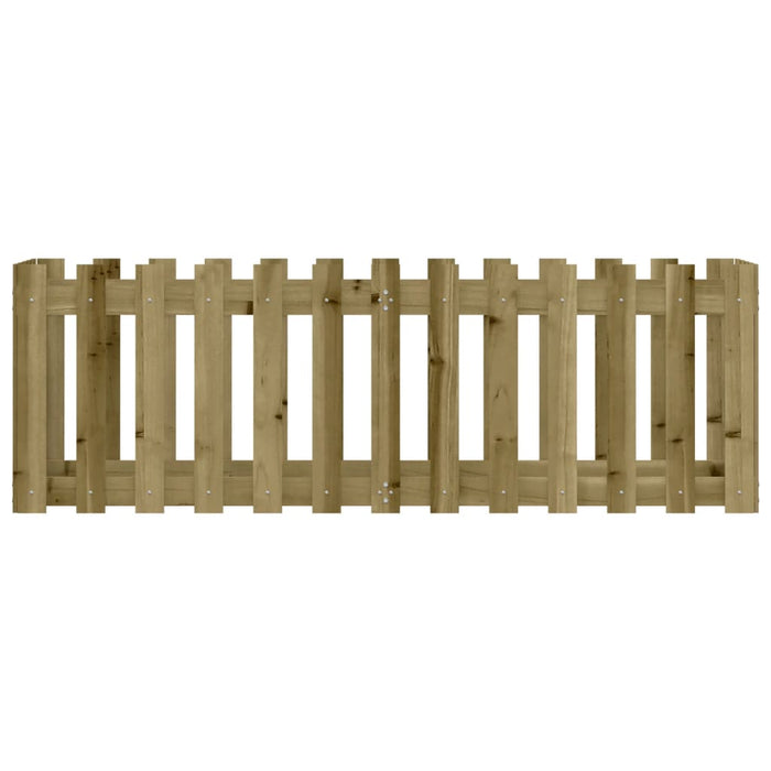 Pat înălțat grădină design gard 150x50x50 cm lemn impregnat pin - WALTI WALTI