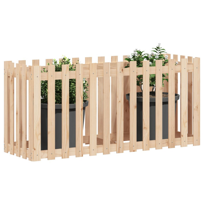 Pat înălțat grădină design gard 150x50x70 cm lemn impregnat pin - WALTI WALTI