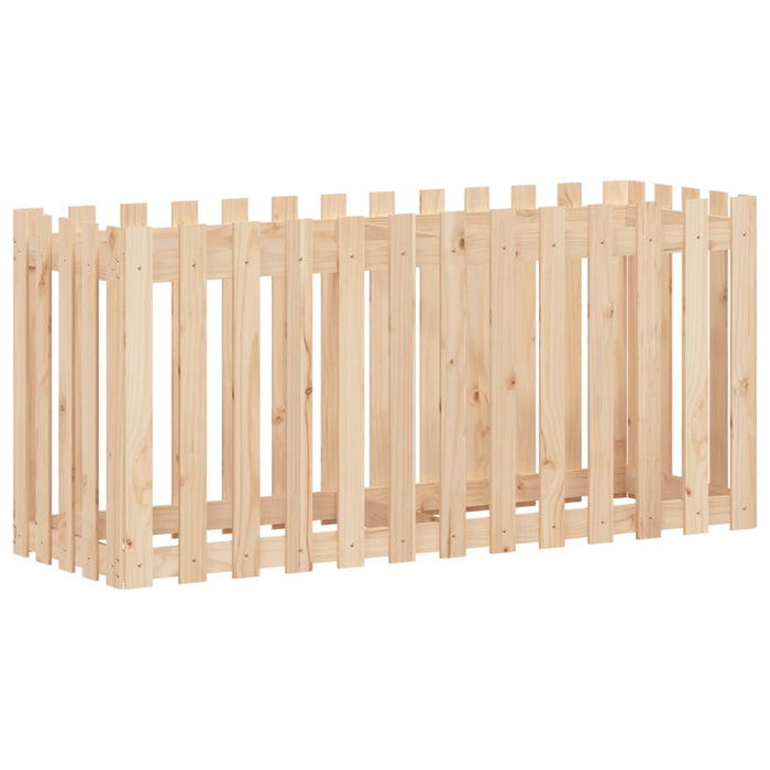 Pat înălțat grădină design gard 150x50x70 cm lemn impregnat pin - WALTI WALTI