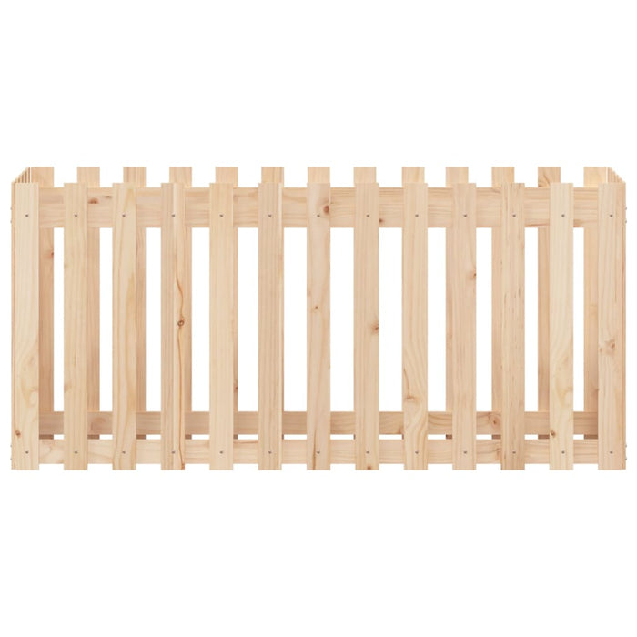 Pat înălțat grădină design gard 150x50x70 cm lemn impregnat pin - WALTI WALTI