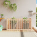 Pat înălțat grădină design gard 150x50x70 cm lemn impregnat pin - WALTI WALTI