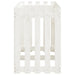 Pat înălțat grădină design gard alb 150x50x70cm lemn pin tratat - WALTI WALTI