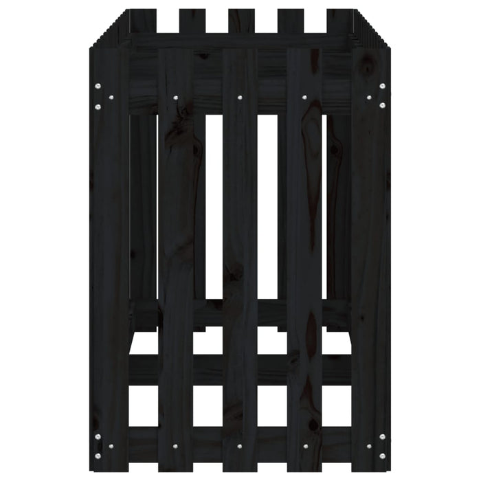 Pat înălțat grădină design gard 150x50x70 cm lemn de pin tratat - WALTI WALTI