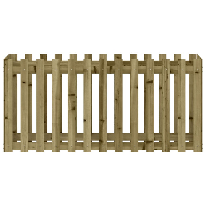 Pat înălțat grădină design gard 150x50x70 cm lemn impregnat pin - WALTI WALTI