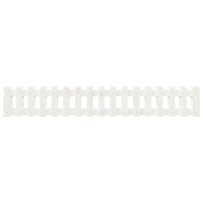 Pat înălțat grădină design gard 200x30x30 cm lemn impregnat pin WALTI