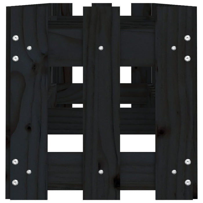 Pat înălțat grădină design gard 200x30x30 cm lemn impregnat pin - WALTI WALTI