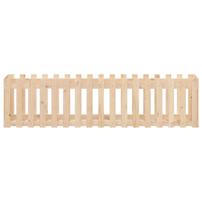Pat înălțat grădină design gard 200x50x50 cm lemn impregnat pin - WALTI WALTI