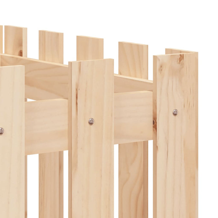 Pat înălțat grădină design gard 200x50x50 cm lemn impregnat pin - WALTI WALTI